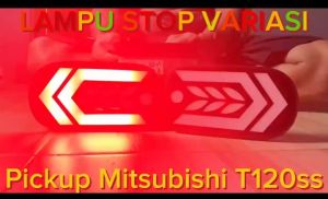 Lampu Stop Variasi Lampu Belakang Mobil Pick-up Mitsubishi T120ss