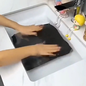 Magic cloth to wipe glass cloth without leaving marks special watermark-free mirror artifact rag car