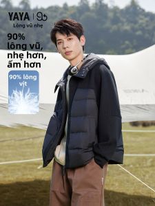YAYA | 90+ Series Light Warm Mens Down Jacket Hooded Outdoor Casual Autumn Winter Wear