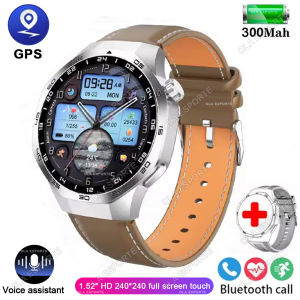 New Watch 5 Pro SmartWatch 1.52Inch HD AMOLED Screen NFC GPS Tracker Bluetooth Call Health Monitor Watch Men Women New Men Women
