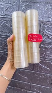 Lốc 10 Cuộn Băng Keo Trong Văn Phòng Bản Rộng 1.8cm Độ Bám Dính Tốt - Băng Keo Trong Văn Phòng Tiện Dụng