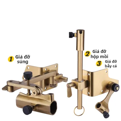 Giá đỡ cần câu gắn góc bằng thép không gỉ dành cho hộp đựng đồ câu