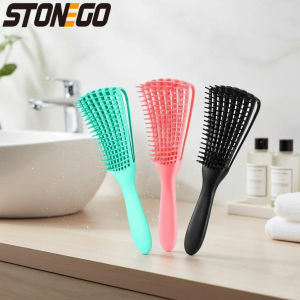 Multifunctional Hair Brush Scalp Massage Comb Curling Brush Salon Styling Tools for Hair Care and Hair Styling