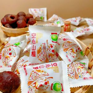Hollow Hawthorn Xinjiang Specialty Coring Haw Ball Independent Packaging Candied Sweet and Sour Pulp Dried Hawthorn