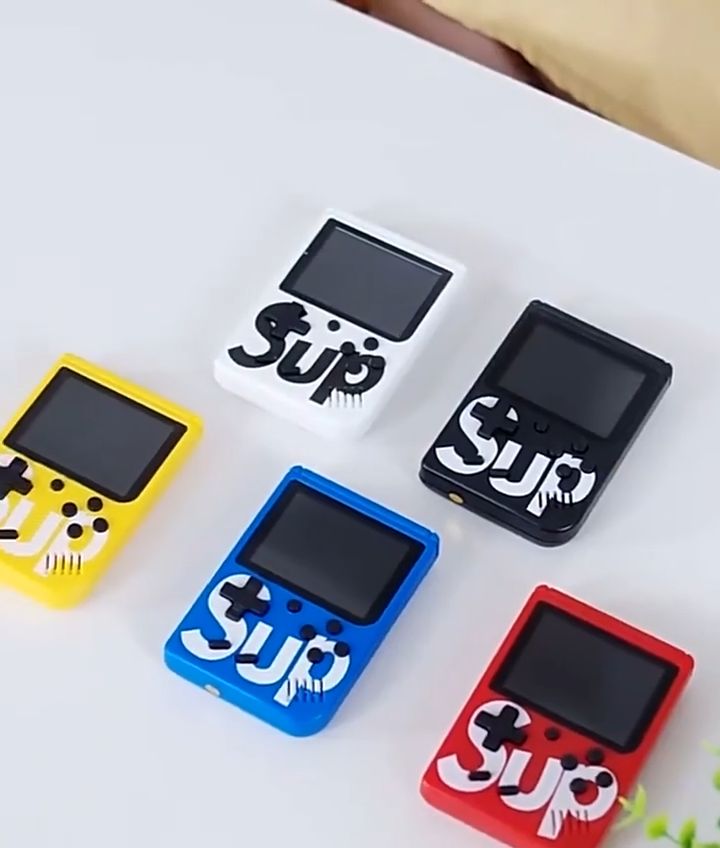 Portable Gameboy 400 in 1 Gamebox 3 Inch Retro Mini Pocket Game Machine Rechargeable Game Player