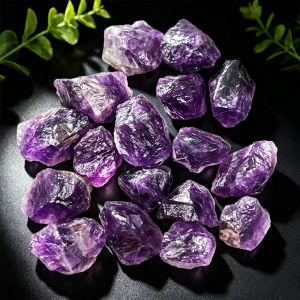 Thạch Anh Tím Tự Nhiên Đá Thô Mẫu Vật Không Đều Thô Pha Lê Reiki Chữa Bệnh Thơm Trang Trí Nhà Bể Cá Cảnh Vườn 2-6Cm