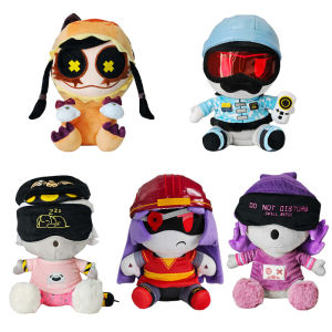 New Murder Drones Uzi Doorman Series Winter Plush Lazy Inorganic Doll Cute Dinosaur Inorganic Plush Toy