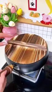 กระทะเหล็กเผา 24cm ไม่ติดกระทะ กะทะ ไม่เคลือบ เคลือบน้ำมันธรรมชาติ กระทะนอนสติ๊ก กระทะเหล็กแท้ กระทะเหล็กเผาไฟ กระทะผัด กระทะทอด มือตอกโดยไม่ต้องเคลือบ ผัดกระทะสําหรับโรงแรม ดูแลง่าย