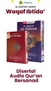 Al Quran AL HAKAM A4 Besar (Tartil Audio Murattal Tajwid Warna & Waqaf Ibtida) Maghfirah