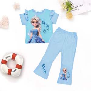 🌷ชุดเซ็ทเด็ก เสื้อแขนปีกนกพร้อมกางเกง ผ้าเด้ง นิ่ม พรีเมี่ยม ใส่สบาย ชุดเซ็ตเด็กผู้หญิง เสื้อผ้าเด็กผู้หญิง ชุดเด็กผู้หญิง