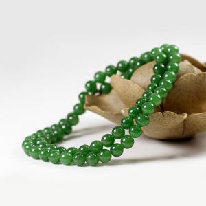 Spinach Green Jade Necklace