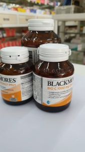ฺใหม่!! Blackmores Bio C 1000 mg daily imu+ แบล็คมอร์ ไบโอซี 1000 มิลลิกรัม เดลี ไอมู+