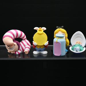Herocross | Cartoon Figures Alice In Wonderland Cheshire Cat Baby Oysters Alice Capsule Ornaments Collection Model Toys Kids Christmas Gift