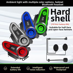 HENGJIANG | Waterproof Noise Cancelling Long Battery Life Motorcycle Helmet Bluetooth Headset