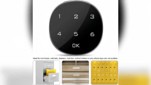 HDS Touch Screen Digital Mailbox Lock Master Password / One-Time-Password for Parcel for Gym Sauna Condo Mailbox