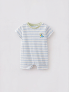Marc&Janie | High-Quality Cotton Stripe Romper Summer