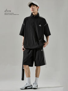 SZON | Cool Thin Quick-dry Icy Silk Mens Summer Suit