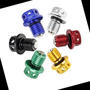 M12xP1.5 Magnetic Oil Drain Plug Bolt Screw For Yamaha YZF-R3 YZF-R25 MT-03 MT-25 YZ250 YZ250X XT250X WR250R WR250X Serow 250