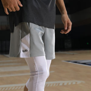 DUNKLOW American Basketball Shorts Mens Sport Breathable Quick Dry Thin Training Casual Basketball Pants Four-Fifths Length