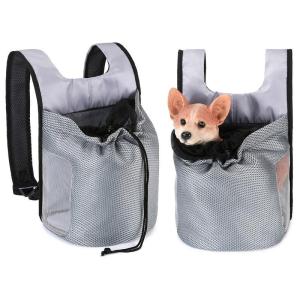 Portable Pet Travel Bag Breathable Cat Chest Bag Lightweight Drawstring Dog Backpack Mobile Pet Carrier for Cats And Dogs
