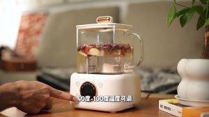 Multifunctional Health Pot Household Glass Electric Kettle 1L/2L Fully Automatic Flower Tea Pot With Filter Screen 养生壶