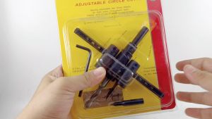 Mata Bor Kayu Hole Saw Jangka Adjustable Circle Cutter 30-120mm Bestguard C5181