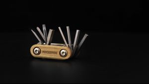 ROCKBROS Bicycle Tool 8-in-1 Multifunctional Portable Cycling Repair Tool Lightweight Hex Keys Screwdriver Wood MTB Road Bike Tool Kit