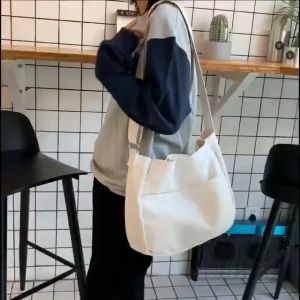 Tas tote bag wanita Besar Jumbo | Tas kuliah Wanita | Tas Wanita Murah Korea / Tas Bahu Tas Selempang Pria Cewek / Tas Sekolah Kuliah