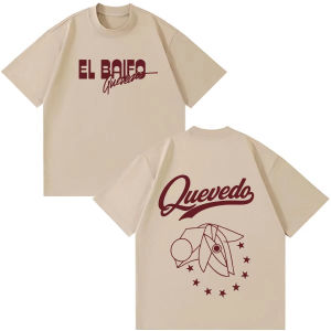 Sanrio | QUEVEDO EL BAIFO Album 2026 Tour Merch T Shirt Men Women Fashion T-shirt Summer Short-sleeved Cotton Casual Vintage T-shirts Top