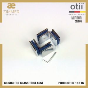 AE Zimmer Otii GB 503 (90 Glass to Glass) Glass Bracket (11516)-2pcs/pack