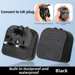 LOCIKA | UK to Mainland China Power Adapter 2 Pin to 2 Flat Pins