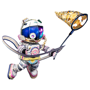 ART MOOEL | Astronaut 3D Metal Puzzle Model Kit