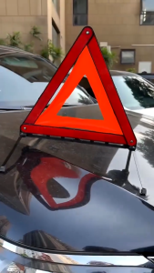 Biển Cảnh Báo Hư Hỏng Khẩn Cấp Gấp Gọn Cho Xe Hơi Tiện Lợi Biển Tam Giác Phản Quang Báo Nguy Hiểm Ô tô