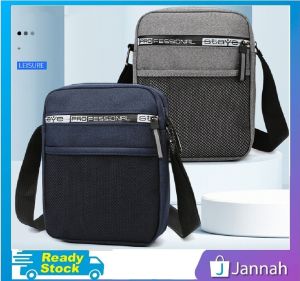 Jannah Beg Tangan Lelaki  Beg Bahu Jinjing Silang ( PRO Men Man Teenage Travel Office Dinner Sling Shoulder Bag Handbag Tote ) 6G3