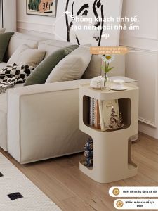 OUQI | Cream Style Iron Modern Side Table