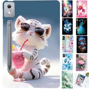 Silicone Tablet Case For Lenovo Idea Tab Pro 12.7 Y700 4th 2025 Case P11 Pro Gen 2 11.2 11.5 P11 J606F TPU Cartoon Pattern Shell