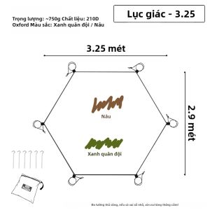Tấm Trải Dã Ngoại Chống Thấm Cỡ Lớn 4x4 Hình Lục Giác/tám Cạnh Tấm Lót Đất Thảm Dã Ngoại Bạt Che Nắng Thảm Du Lịch Bãi Biển Cho Các Hoạt Động Ngoài Trời