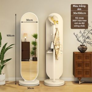 Gương Quay Toàn Thân Đứng để Thử Quần Áo