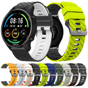 22mm Silicone Strap For Xiaomi mi Watch Color 2 S4 Sport Wristband Bracelet For Mi Watch 2 Pro S1 Active S2 S3 Correa Accessorie