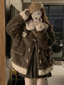 YILU | Plus Size Warm Wool Coat 240 lbs