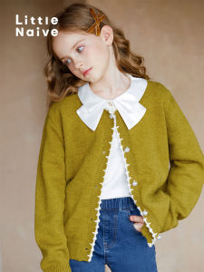 Little Naive | Casual New Season Loose Fitting Knitted Cardigan