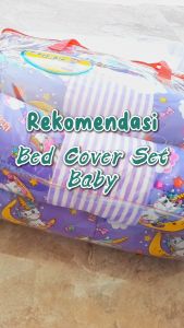 BED COVER SET BAYI TERMURAH / bed cover bayi bantal guling / tempat tidur bayi BGS-06