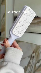 Rotatable Self Cleaning Hair Brush Telescopic Comb Telescopic Cleaning Anti-static Hairdressing Air Cushion Comb