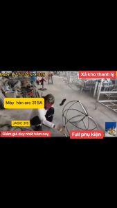 Máy hàn điện tử Jasic Arc 300A hàn que 3.2 và 4.0 liên tục - Máy hàn điện tử tặng đầy đủ phụ kiện hàn