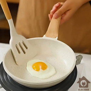 HOME1988🍳พร้อมส่ง💯 ชุดเครื่องครัว 3ชิ้น กระบวย กระบวยซุป ที่ตัก ตะหลิว ชุดทัพพี ขาว ซิลิโคนทนความร้อน เครื่องครัวซิลิโคน ที่จับไม้