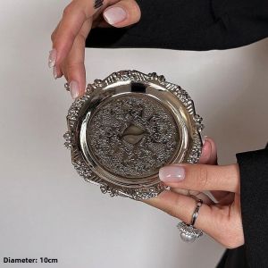 Stainless Steel Royal Style Dessert and Ice Cream Bowl Photography Prop