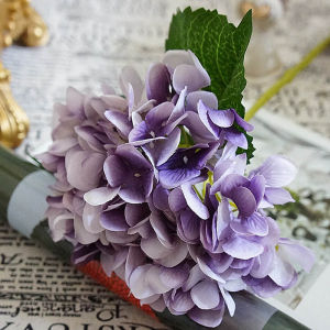 1/3pcs Artificial Flowers Silk Hydrangea Wedding Decora Bridal Accessories Clearance Festival Decor Vases Home Room Diy Bouquet