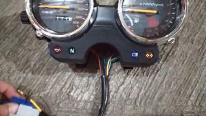 Speedometer YAMAHA RX King New Tahun 2002 - Spidometer Spido Assy Kilometer KM Full Set Mika Kabel