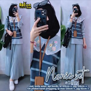 SIVEN ONE SET ROK SETELAN WANITA  CANTIK DAN ELEGAN