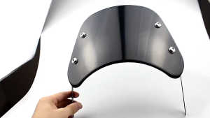 Motorcycle 5-7 inch Universal Headlight Windshield Windscreen Wind Deflector For Motorcycle Ebike